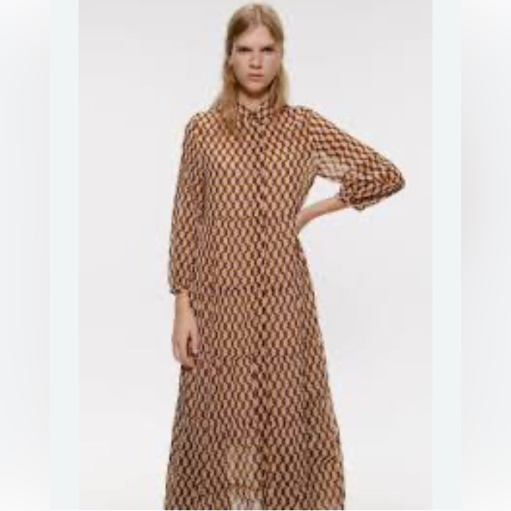 ♡ Zara Multi Tiered Dress